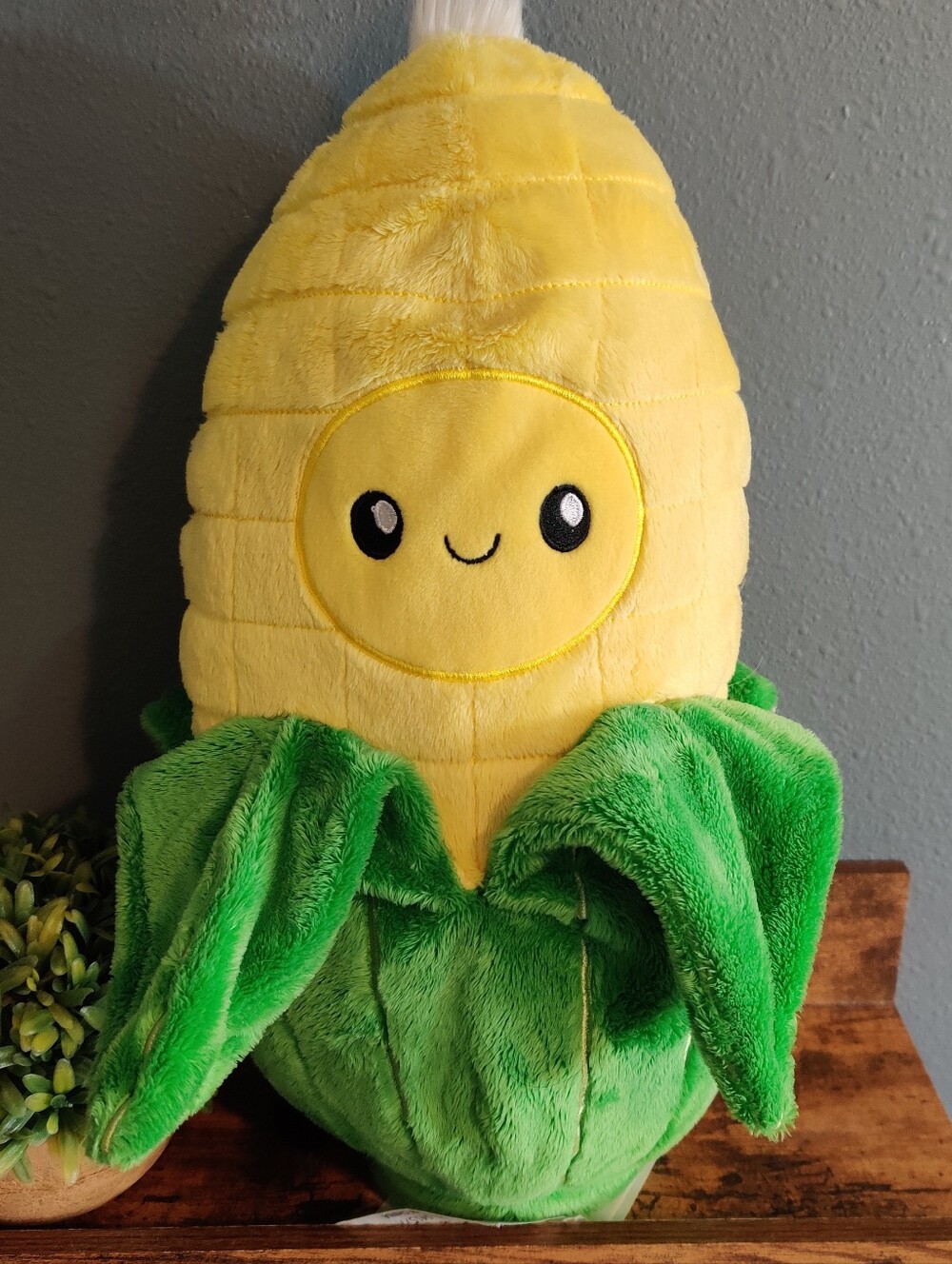 Squishable Corn On The Cob Plush 14" Tall Farm Vegetable Stuffed Kid Toy Veggie